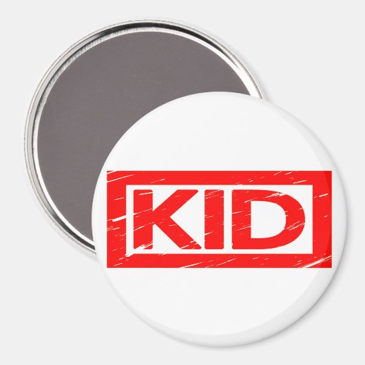 Aimant Timbre enfant (Recto/Verso)