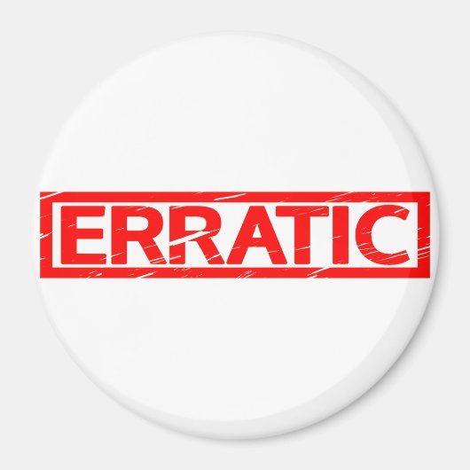 Aimant Timbre erratique (Devant)