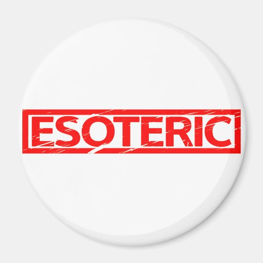 Aimant Timbre ésotérique (Devant)