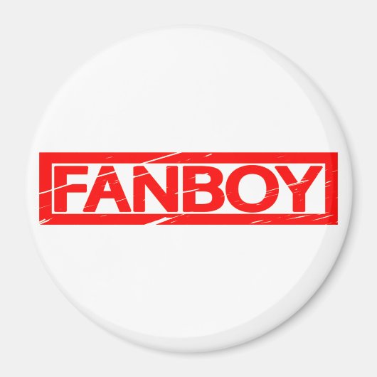 Aimant Timbre Fanboy (Devant)