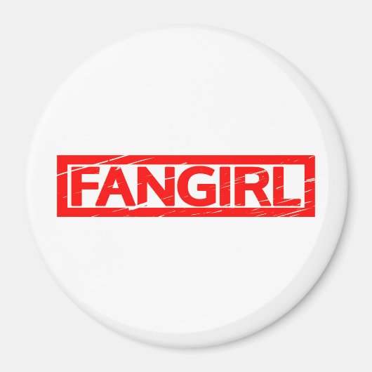 Aimant Timbre Fangirl (Devant)
