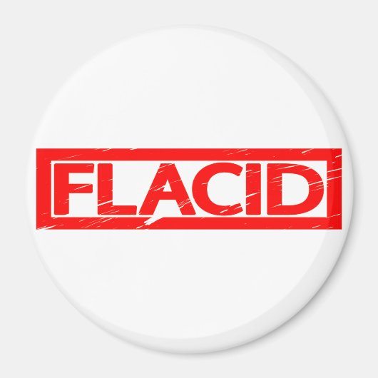 Aimant Timbre Flacé (Devant)