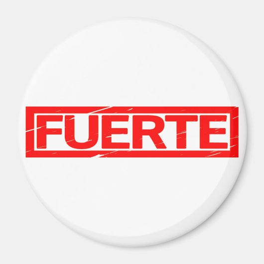 Aimant Timbre Fuerte (Devant)