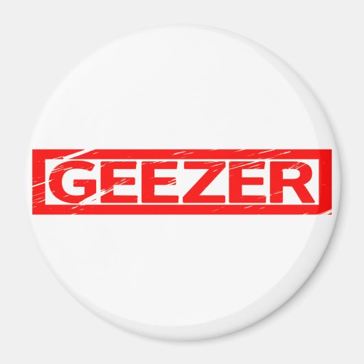 Aimant Timbre Geezer (Devant)