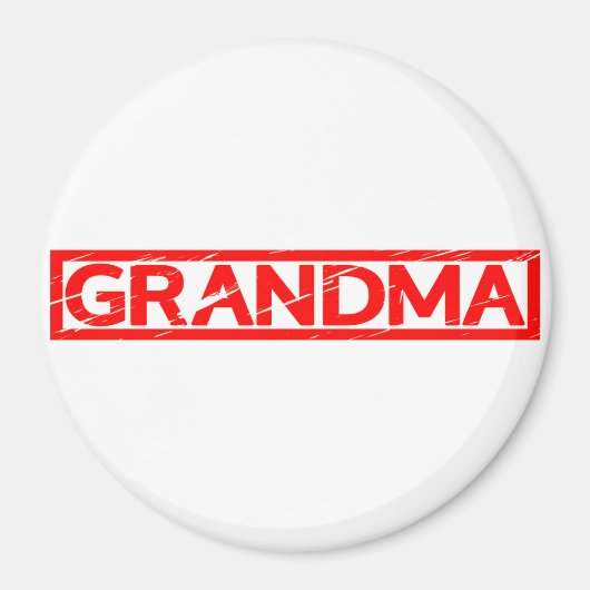 Aimant Timbre grand-mère (Devant)