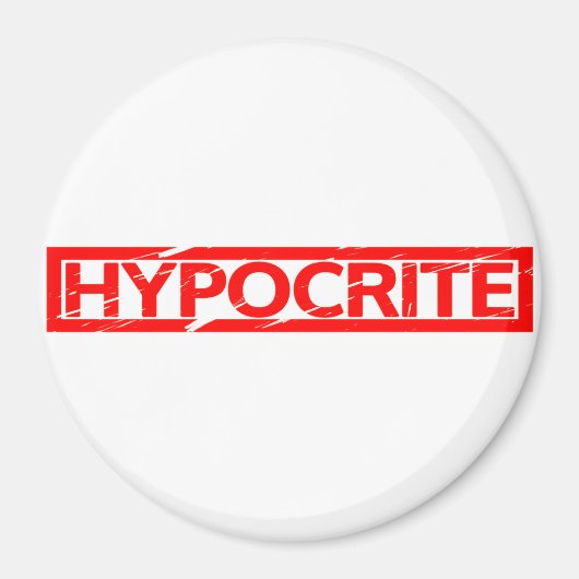 Aimant Timbre Hypocrite (Devant)