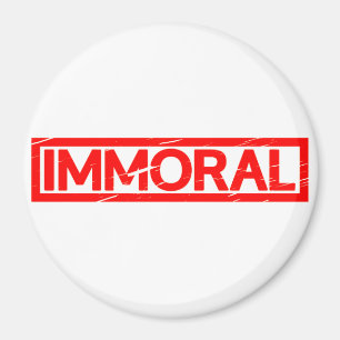 Aimant Timbre immoral