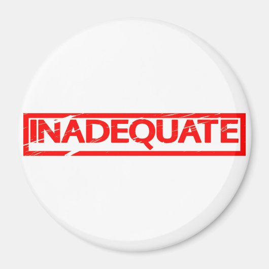 Aimant Timbre inadéquat (Devant)