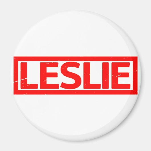 Aimant Timbre Leslie (Devant)
