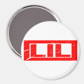 Aimant Timbre Lil (Recto/Verso)