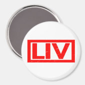 Aimant Timbre Liv (Recto/Verso)