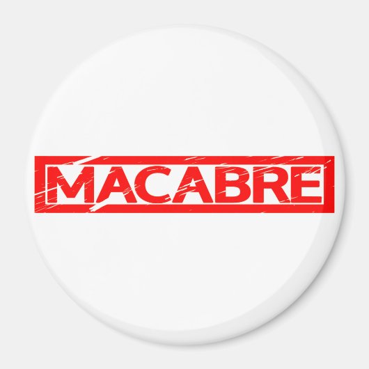 Aimant Timbre Macabre (Devant)