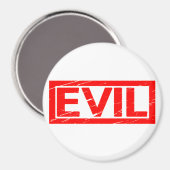 Aimant Timbre malin (Recto/Verso)