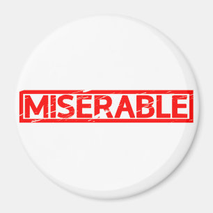 Aimant Timbre misérable