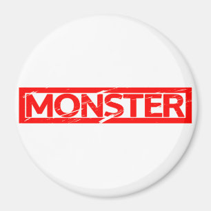 Aimant Timbre Monster