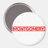 Aimant Timbre Montgomery (Recto/Verso)