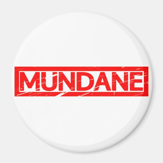 Aimant Timbre Mundane (Devant)
