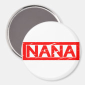 Aimant Timbre Nana (Recto/Verso)