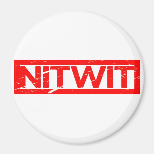 Aimant Timbre Nitwit (Devant)