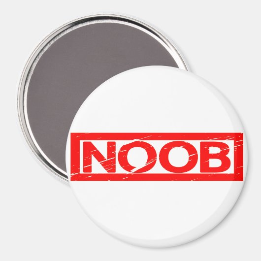 Aimant Timbre Noob (Recto/Verso)