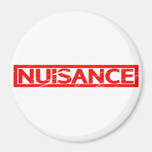 Aimant Timbre nuisant (Devant)