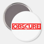 Aimant Timbre obscur (Recto/Verso)