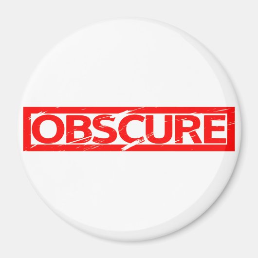 Aimant Timbre obscur (Devant)
