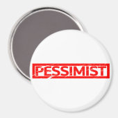 Aimant Timbre pessimiste (Recto/Verso)