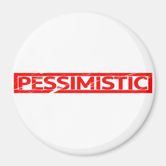 Aimant Timbre pessimiste (Devant)