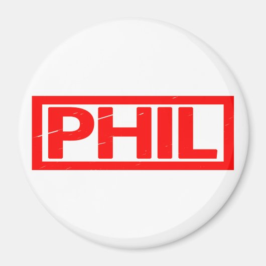 Aimant Timbre Phil (Devant)