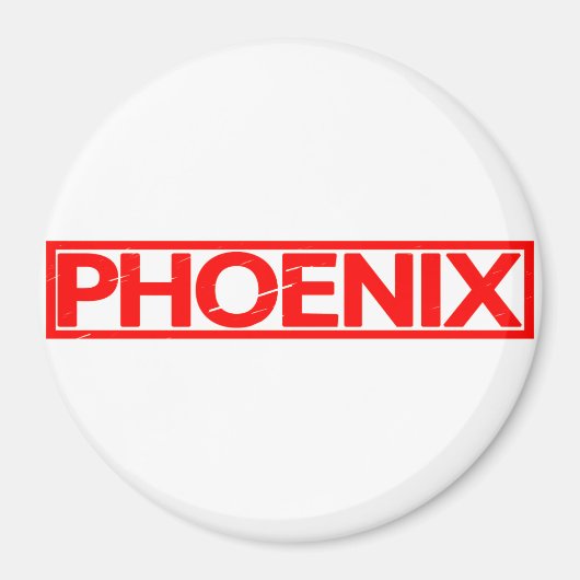 Aimant Timbre Phoenix (Devant)