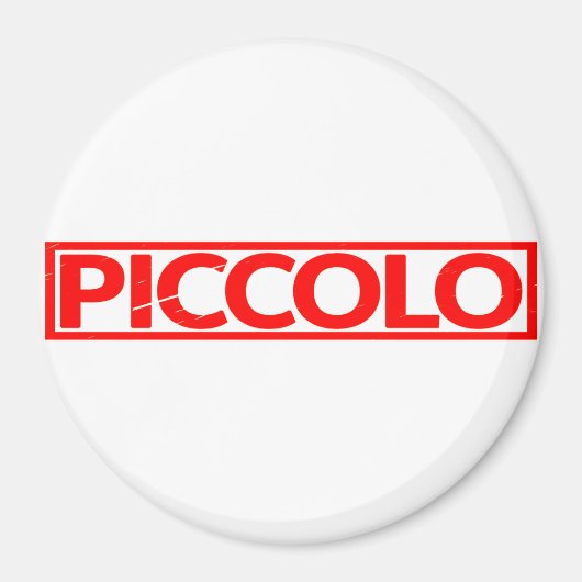 Aimant Timbre Piccolo (Devant)