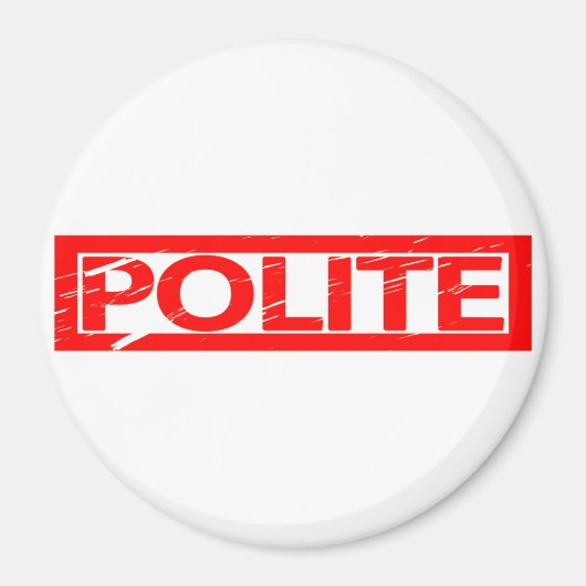 Aimant Timbre poli (Devant)