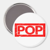 Aimant Timbre Pop (Recto/Verso)