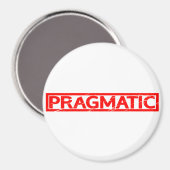 Aimant Timbre Pragmatique (Recto/Verso)
