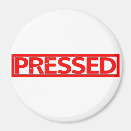 Aimant Timbre pressé (Devant)