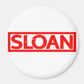 Aimant Timbre Sloan (Devant)
