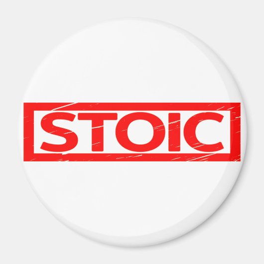 Aimant Timbre stoïque (Devant)