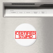 Aimant Timbre Stupide Certifié (In Situ (Lave-vaisselle))