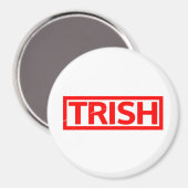 Aimant Timbre Trish (Recto/Verso)