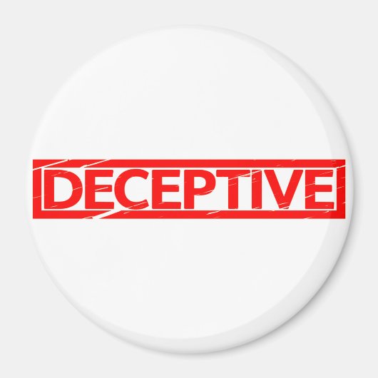 Aimant Timbre trompeur (Devant)