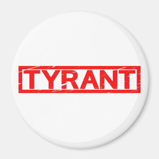 Aimant Timbre tyran (Devant)