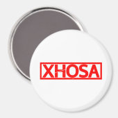 Aimant Timbre Xhosa (Recto/Verso)