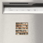 Aimant timbres de bloc d'impression antique (In Situ (Lave-vaisselle))