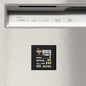 Aimant Timer Bbq amusant1 (In Situ (Lave-vaisselle))