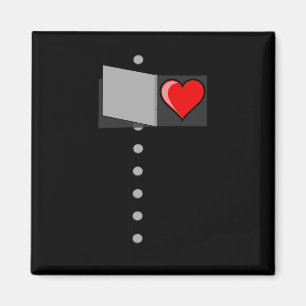 Aimant Tin Man Heart Halloween Wizard Of Oz Tin Man Costu