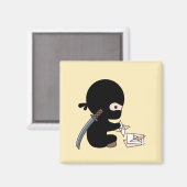 Aimant Tiny Ninja Fabriquant de l'Origami Papier Jetant É (Recto/Verso)