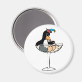 Aimant Tipsy Penguin (Recto/Verso)