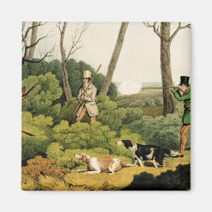 Aimant "Tir de faisan", pub. par Thomas McLean, 1820 (