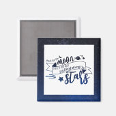 Aimant Tir pour la lune (Recto/Verso)